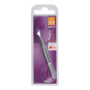 Produktbild von APOLINE Pinzette schr&auml;g 8 cm verchromt