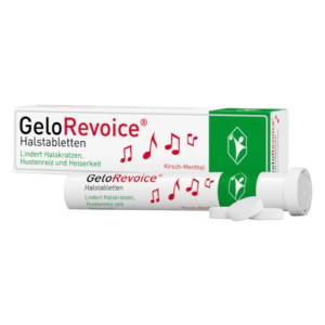 Produktbild von GELOREVOICE Halstabletten Kirsch-Menthol Lut.-Tab.