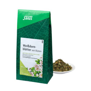 Produktbild von WEISSDORNBL&Auml;TTER m.Bl&uuml;ten Arzneitee Bio Salus