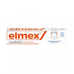 Produktbild von ELMEX mentholfrei Zahnpasta m.Faltschachtel