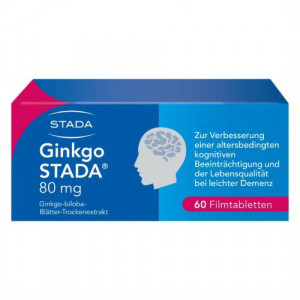 Produktbild von GINKGO STADA 80 mg Filmtabletten