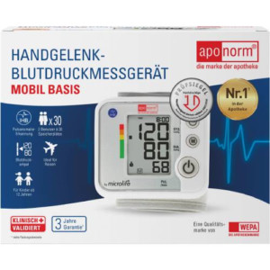 Produktbild von APONORM Blutdruckmessger&auml;t Mobil Basis Handgelenk