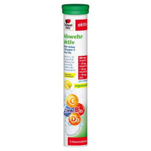 Produktbild von DOPPELHERZ Abwehr aktiv Brausetabletten