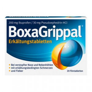 BOXAGRIPPAL Erk&auml;ltungstabletten 200 mg/30 mg FTA
