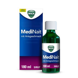 Produktbild von WICK MediNait mit Anisgeschmack Sirup