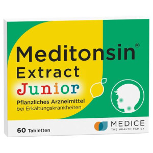 MEDITONSIN Extract Junior pflanzl.Erk&auml;ltungstabl.
