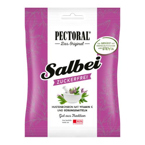 PECTORAL Salbei Bonbons zuckerfrei