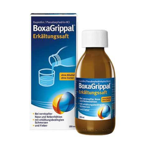 BOXAGRIPPAL Erkältungssaft