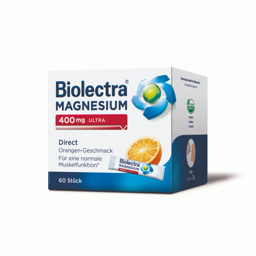 BIOLECTRA Magnesium 400 mg ultra Direct Orange