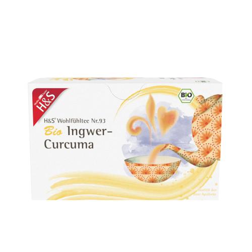 H&S Bio Ingwer-Curcuma Filterbeutel