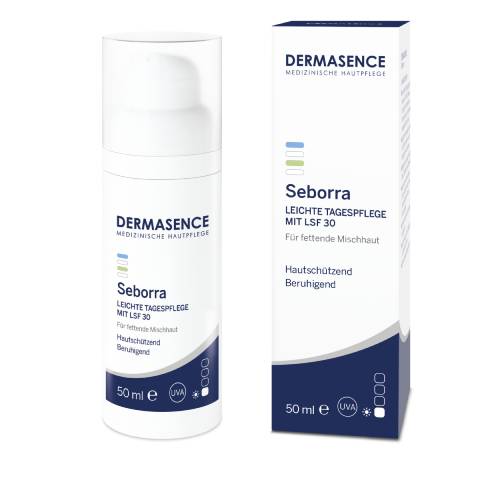 DERMASENCE Seborra leichte Tagespflege mit LSF 30