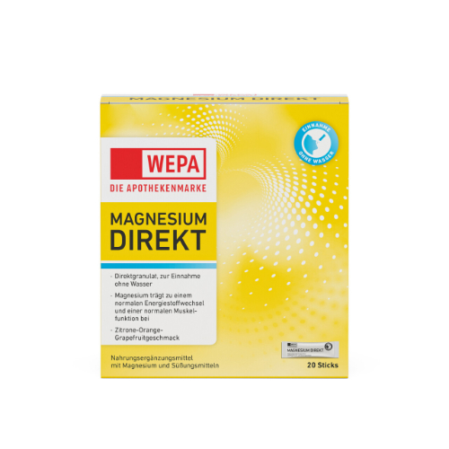 WEPA Magnesium Direkt Sticks